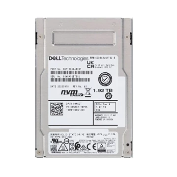 Kioxia KCD8XRUG1T92 1.92TB Read Intensive PCI-e 4.0 X4 SIE 2.5inch SSD Refurbished Dell OEM