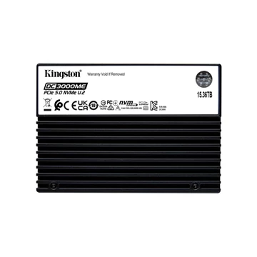 Kingston SEDC3000ME/15T3 15.36TB PCIe NVMe Gen5 x4 U.2 Enterprise Ssd.