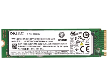 Hynix PE8030 HFS800GDC8X088N SSD 800 GB PCI Express 3.0 x4 (NVMe) DELL OEM Refurbished