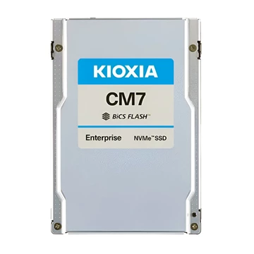 KIOXIA KCM7XRUG15T3 15.36TB PCIe 4.0 NVMe 2.5 Enterprise SSD
