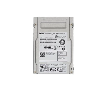 Kioxia KCD8XRUG3T84 3.84TB Read Intensive PCI-e 4.0 X4 2.5inch SSD Dell OEM Refurbished