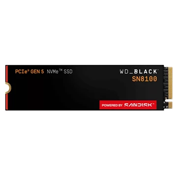 Sandisk WDS800T1X0M WD Black SN8100 8TB PCI-e NVMe 5.0 X4 M.2 2280 Internal SSD (without Heatsink)