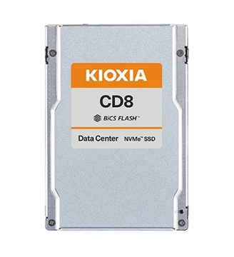 Kioxia KCD8XRUG7T68 7.68TB Read Intensive PCI-e 4.0 X4 2.5inch SSD Refurbished