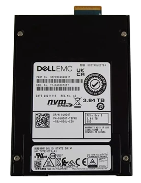 Kioxia SDF2B84DAB91T CD7-R 3.84TB PCIe 5.0 NVMe E3.S SSD Refurbished Dell OEM