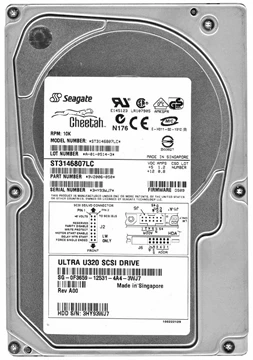 Seagate Cheetah ST3146807LC 147GB 10K Ultra320 SCSI 3.5inch HDD