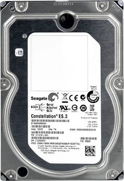 Seagate Constellation ES.3 ST4000NM0043 4TB 7200RPM SAS 6GB/s 3.5" HDD