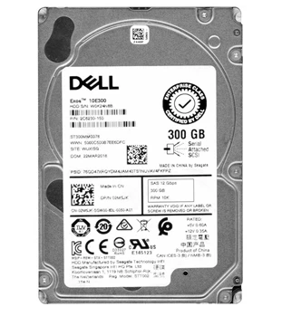 Seagate ST300MM0078 300gb 10K Rpm SAS 12Gb/s 2.5inch Hard Drive Refurbished Dell OEM