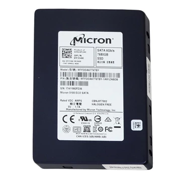 Micron 5100 ECO MTFDDAK7T6TBY-1AR1ZABDB SSD 7.68 TB SATA 6Gb/s DELL OEM Refurbished