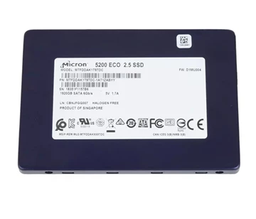 Micron 5200 ECO MTFDDAK1T9TDC-1AT1ZABYY SSD 1.92 TB SATA 6Gb/s Brand New