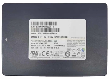 Samsung MZ-7KM1T90 1.92TB SATA 6Gbps 2.5inch SSD