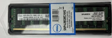 Dell 370-ADTJ 256GB (4X64GB) PC4-21300 DDR4-2666MHz 4Rx4 ECC Memory Kit New
