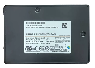 Samsung MZQLB1T9HAJR 1.92TB PM983 Pci-E 3.0 X4 2.5inch NVMe SSD