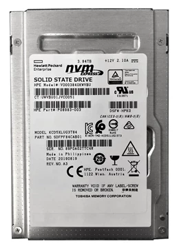 Kioxia CD5 KCD5XLUG3T84 Read Intensive SSD 3.84 TB PCIe 3.0 x4 (NVMe) HPE OEM Refurbished