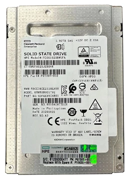 Kioxia RM5 KRM5XRUG1T92 Read Intensive SSD 1.92 TB SAS 12Gb/s HPE OEM Brand New