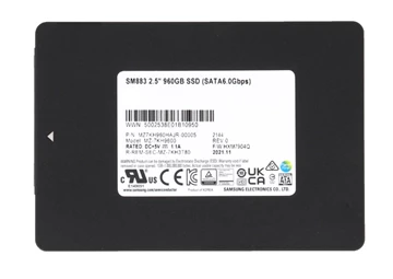 Samsung MZ-7KH9600 SM883 960GB SATA 6Gbps 2.5inch SSD