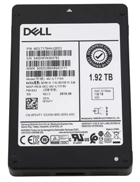 Samsung MZ-ILT1T9A 1.92TB PM1643 SAS 12Gbs 2.5inch Internal Ssd