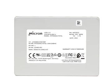 Micron 1300 MTFDDAK1T0TDL-1AW1ZABYY 1 TB SSD SATA 6Gb/s HPE OEM Refurbished