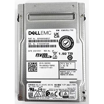 Kioxia CM6-R KCM6XRUL1T92 SSD 1.92 TB Pci Express 4.0 X4 (NVMe) DELL OEM Refurbished