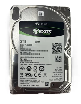 Seagate ST2000NX0433 Exos 7E2000 2TB 7.2K SAS 12Gb/s 2.5inch HDD Refurbished