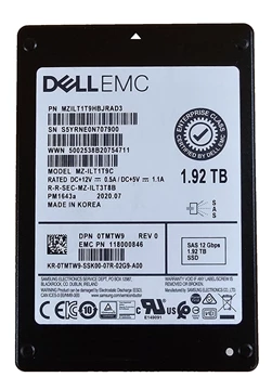 Samsung PM1643a MZILT1T9HBJRAD3 SSD 1.92 TB SAS 12Gb/s DELL OEM Brand New