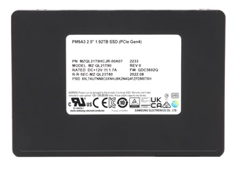 Samsung MZ-QL21T90 PM9A3 1.92TB PCI-E Gen4 x4 U.2 SSD