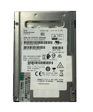 Kioxia SDFGD86DAB01 960GB SAS 12Gb/s 2.5inch Internal SSD Refurbished Dell OEM