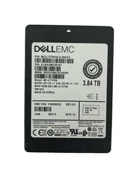 Samsung PM1643 MZILT3T8HALS-00AC3 Read Intensive SSD 3.84 TB SAS 12Gb/s EMC OEM Refurbished
