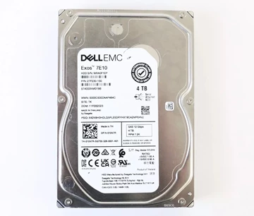Seagate ST4000NM019B Exos 7E10 4TB 7.2K SAS-12Gbps 512n ISE 3.5inch Internal HDD Refurbished Dell OEM