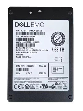 Samsung PM1643 MZILT7T6HMLA-00AC3 SSD 7.68 TB SAS 12Gb/s EMC OEM Refurbished