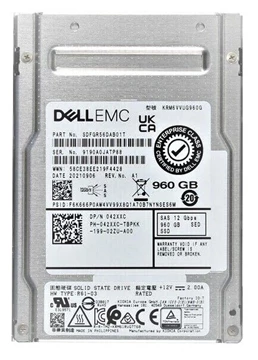 Kioxia RM6 SDFGR56DAB01T Mixed Use SSD 960 GB SAS 12Gb/s DELL OEM Brand New
