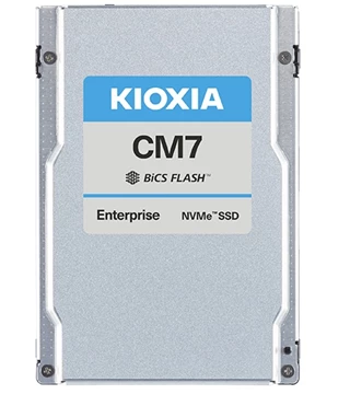 KIOXIA KCMYXVUG1T60 1.6TB NVMe 2.0 2.5inch 15mm CM7-V 3DWPD Enterprise Ssd