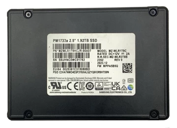 Samsung PM1733a MZWLR1T9HCJR-00B07 1.92TB 2.5inch U.2 PCIe 4.0 x8 SSD