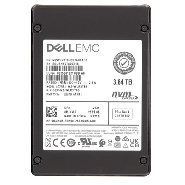SAMSUNG MZ-WLR3T8B 3.84TB NVMe Read Intensive 2.5inch U.3 Ssd Dell Oem