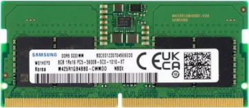Samsung M425R1GB4BB0-CWM 8GB DDR5-5600 PC5-44800 1Rx16 SODIMM Memory