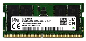 Hynix HMCG88AGBSA092N 32GB DDR5 5600MT/s PC5-44800 Memory Module