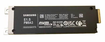 Samsung MZOL21T9HCJR-00AFB PM9A3 1.92TB PCIe 4.0 X4 E1.S NVMe Solid State Drive.