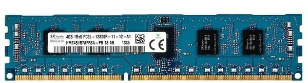 Hynix HMT451R7BFR8A-PB 4GB PC3-12800 DDR3-1600MHz 1Rx8 ECC Memory Refurbished