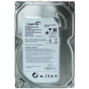 Seagate Barracuda ST500DM002 500GB 7200RPM SATA 6Gb/s 3.5" OEM HDD