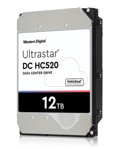 WD HUH721212ALE600 Ultrastar DC HC520 12TB SATA 6Gbps 3.5inch Hard drive