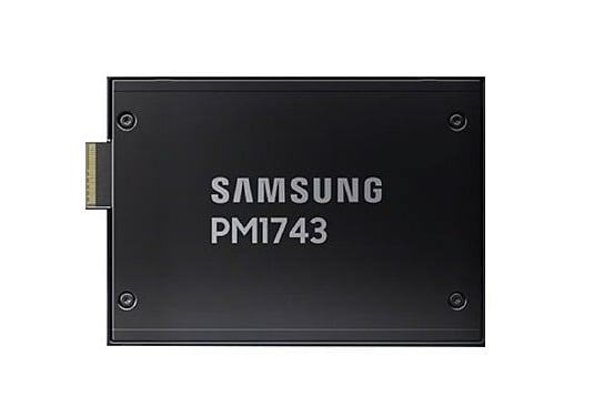 Samsung MZ3LO3T8HCJR PM1743 3.84TB PCIe 5.0 X4 NVMe Ssd.