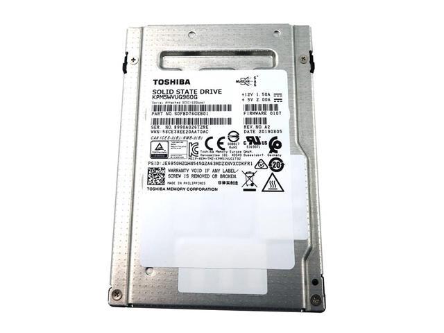 Toshiba SDFBD76DAB01 960gb Mix Use Tlc SED FIPS Sas 12Gbps 2.5" Hot Plug SSD
